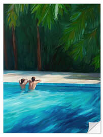 Wandsticker Pool Hangout