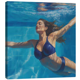 Canvas print Underwater Swimmer - Felipe Hora