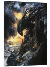 Quadro em PVC Black Creature