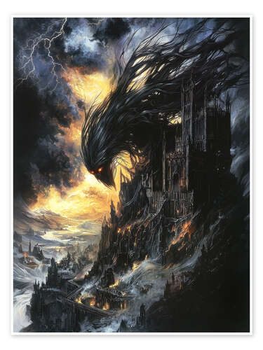 Poster Black Creature