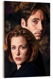 Obraz na drewnie X Files - Dmitry Belov