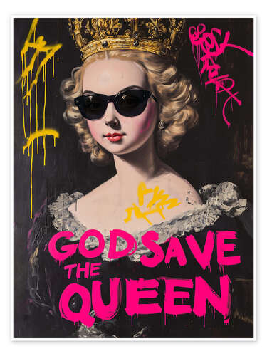 Póster God save the queen