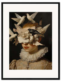 Gerahmter Kunstdruck Quiet bloom