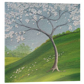 Akrylbilde Pleasant Tree Hill - Herb Dickinson