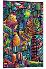 Magnettafel Kräutergarten