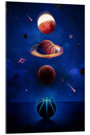 Akrylbillede The universe of Planet Basketball - Gen Z