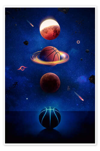 Plakat The universe of Planet Basketball