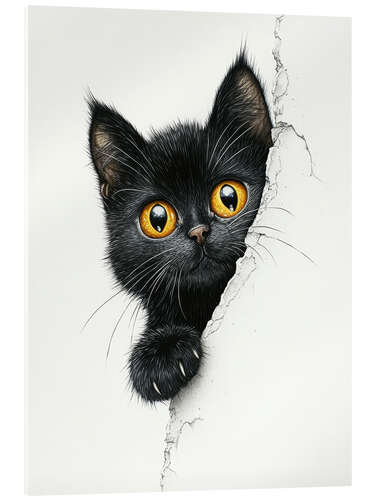 Acrylic print Cute kitten