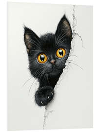 Tableau en PVC Cute kitten