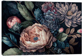 Quadro em tela Vintage Watercolour Florals - Andrea Haase