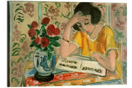 Cuadro de plexi-alu Reading Woman
