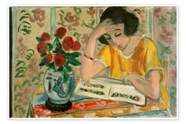 Wall print Reading Woman - Henri Matisse