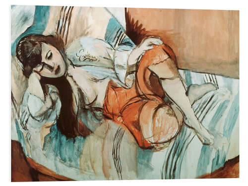 PVC-taulu Odalisque, 1920