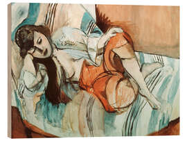 Holzbild Odalisque, 1920