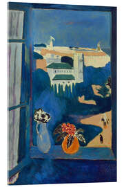 Acrylglasbild Blick aus dem Fenster in Tanger, 1912 - Henri Matisse