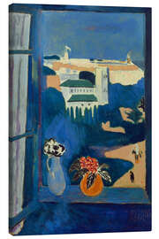 Canvas print View from the window in Tangier, 1912 - Henri Matisse