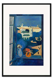Gerahmter Kunstdruck Blick aus dem Fenster in Tanger, 1912