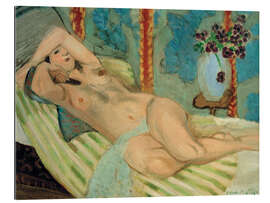Galleriprint Odalisque - Nude on a Blue Background, 1923