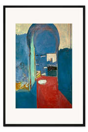 Gerahmter Kunstdruck Tanger - Eingang zur Kashbah, 1912