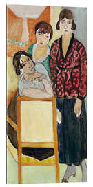 Stampa su plexi-alluminio The Three Sisters, 1917 I