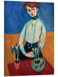 Alubild Junge Frau mit Tulpe, 1948 - Henri Matisse