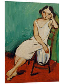 Foam board print Seated Girl, 1909