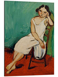 Magnettafel Sitzendes Mädchen, 1909