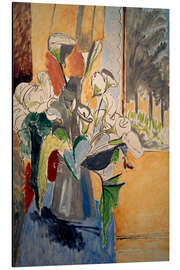 Magnettafel Calla-Lilienstrauß auf der Veranda, 1913