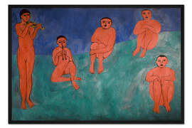 Gerahmter Kunstdruck Die Musik, 1910