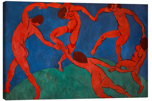 Quadro em tela The Dance, 1910