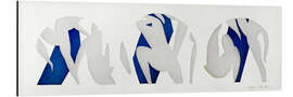 Aluminium print The Dance, Grey, Blue, White - Henri Matisse