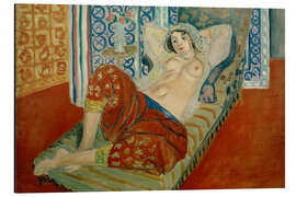 Aluminiumtavla Odalisque with Red Trousers, 1922