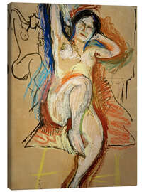 Canvas print Seated Female Nude, 1906