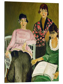 Stampa su plexi-alluminio The Three Sisters, 1917 II