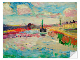 Wandsticker Der Canal du Midi, 1898