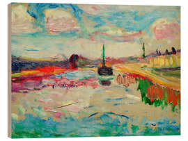 Cuadro de madera The Canal du Midi, 1898 - Henri Matisse