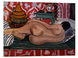 Hartschaumbild Liegender Rückenakt, 1927