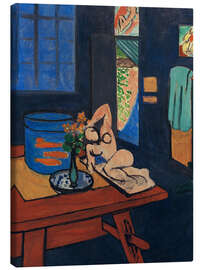 Lærredsbillede Interior with Goldfish, 1912