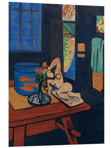 PVC-tavla Interior with Goldfish, 1912