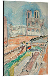 Obraz na aluminium View of Notre-Dame, 1914