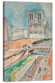 Lienzo View of Notre-Dame, 1914 - Henri Matisse