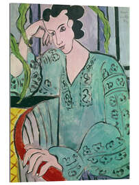 Stampa su plexi-alluminio Hungarian woman in a green blouse, 1939