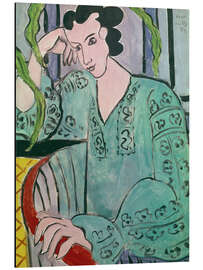 Magnettafel Ungarin in grüner Bluse, 1939