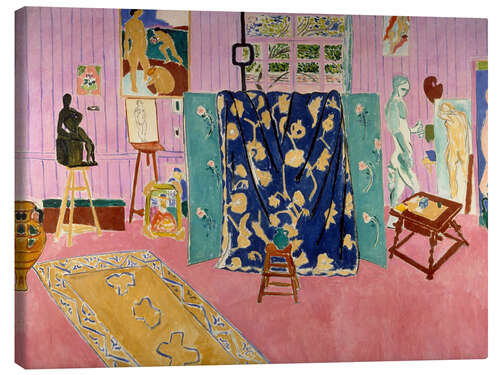 Canvas print The Painter's Studio, 1911