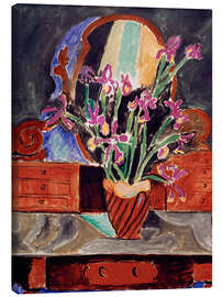 Lærredsbillede Pot with Iris, 1912