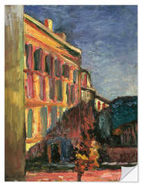 Selvklæbende plakat Maison à Toulouse (House in Toulouse), 1899