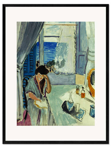 Innrammet kunsttrykk Interior, Nice, 1919