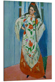 Aluminium print Portrait of the artist's wife Amélie Matisse, 1911 - Henri Matisse