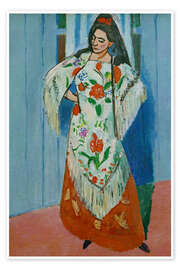 Obraz Portrait of the artist's wife Amélie Matisse, 1911 - Henri Matisse