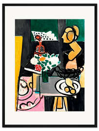 Gerahmter Kunstdruck Stilleben mit Koloquinten, Ende Frühjahr, 1916